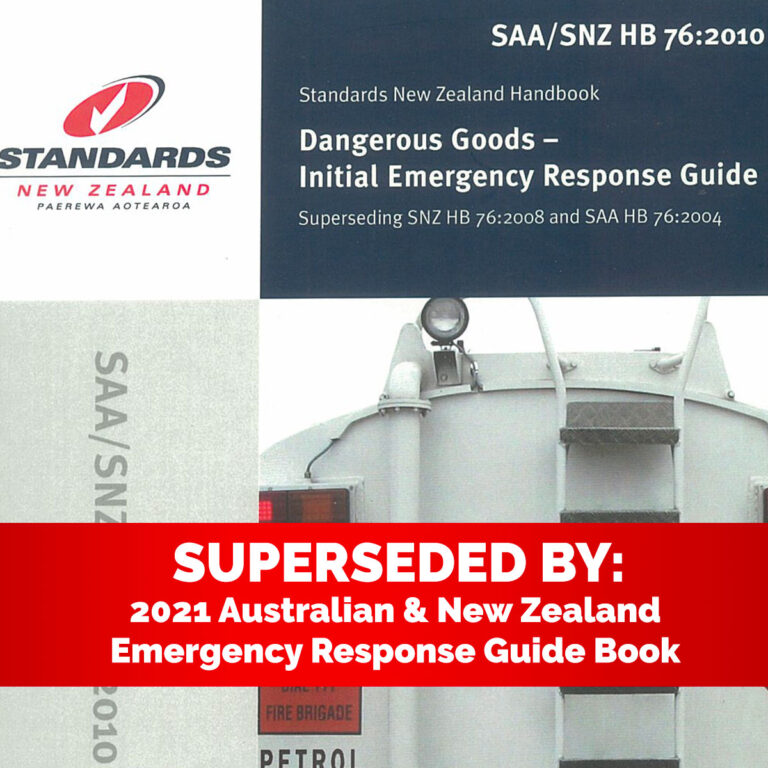 2021 Australian & New Zealand Emergency Response Guide Book